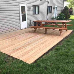 Small Deck Ideas: Floating Deck