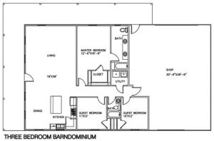 barndominium floor plans prices