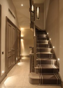 basement stairway lighting