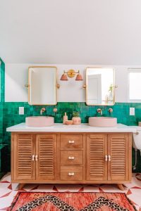bathroom mirror edge ideas